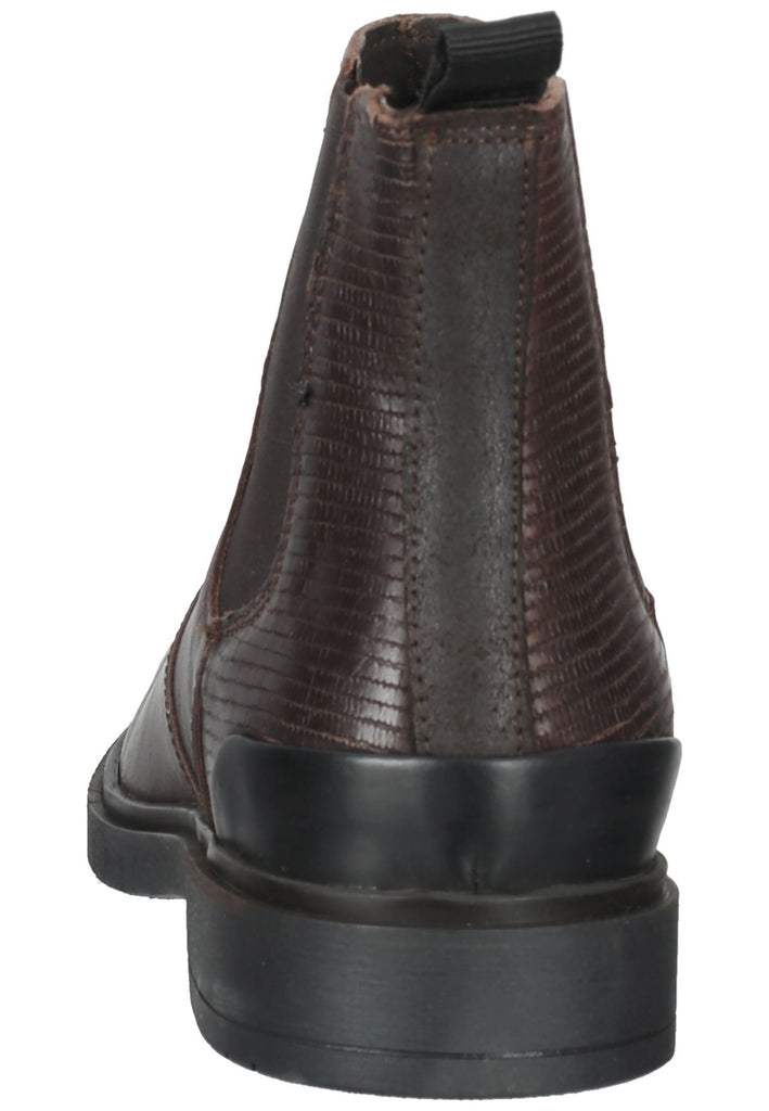 Bullboxer Stiefelette Leder/Textil Braun