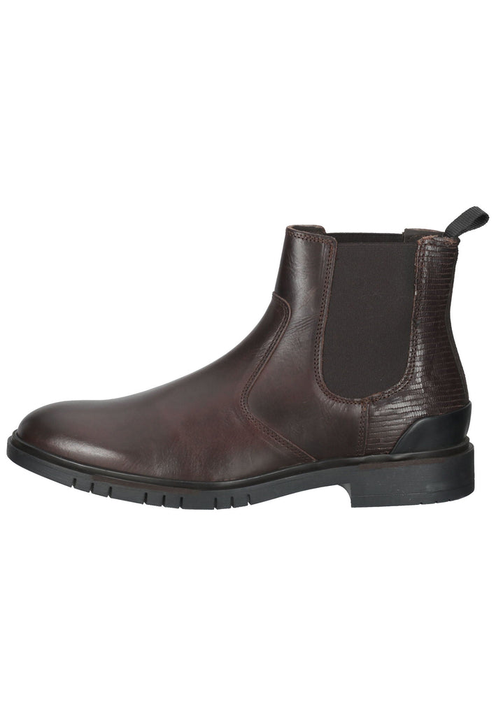 Bullboxer Stiefelette Leder/Textil Braun
