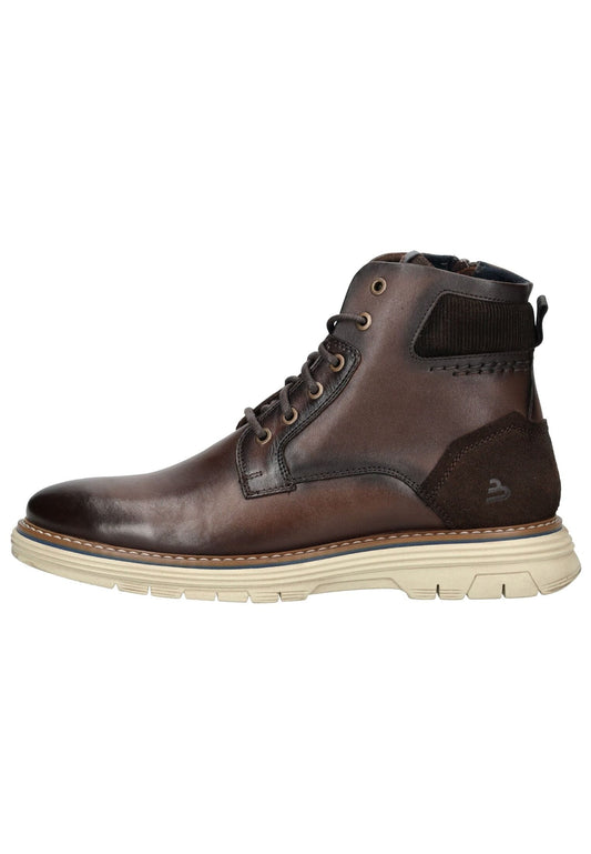 Bullboxer Stiefelette Leder/Textil Braun