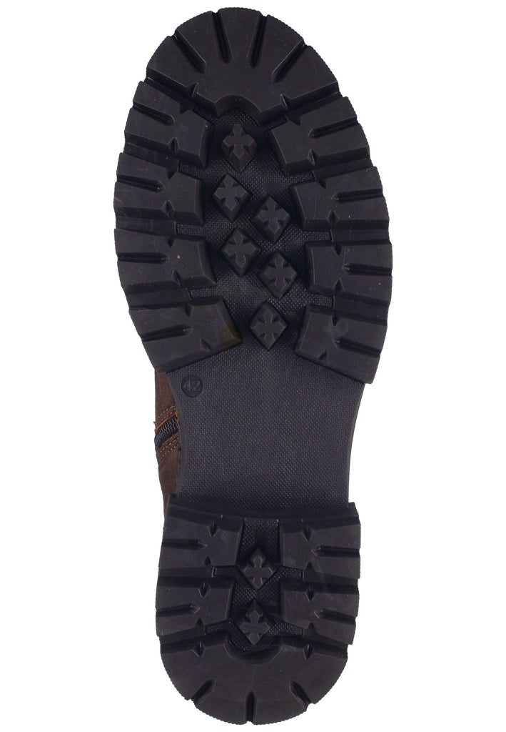 Bullboxer Stiefelette Leder/Textil Braun Warmfutter