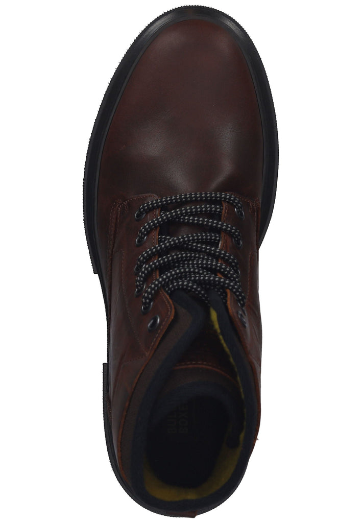 Bullboxer Stiefelette Leder/Textil Braun Warmfutter