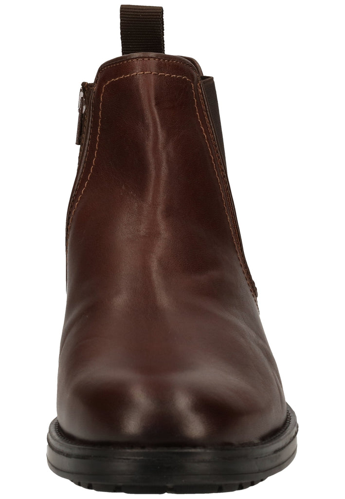 Bullboxer Stiefelette Leder/Textil Brown
