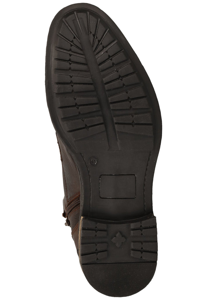 Bullboxer Stiefelette Leder/Textil Brown Warmfutter