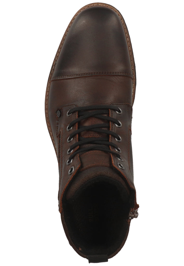 Bullboxer Stiefelette Leder/Textil Brown Warmfutter
