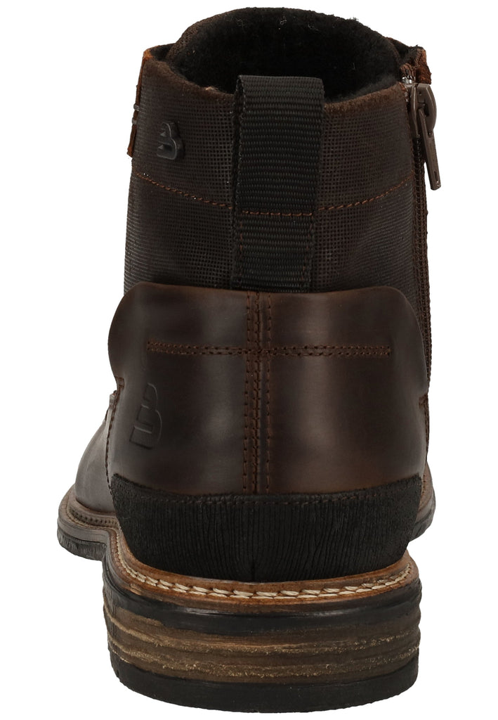 Bullboxer Stiefelette Leder/Textil Brown Warmfutter