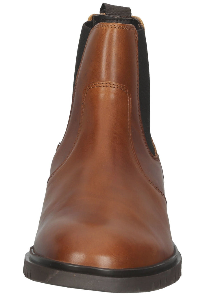 Bullboxer Stiefelette Leder/Textil Cognac
