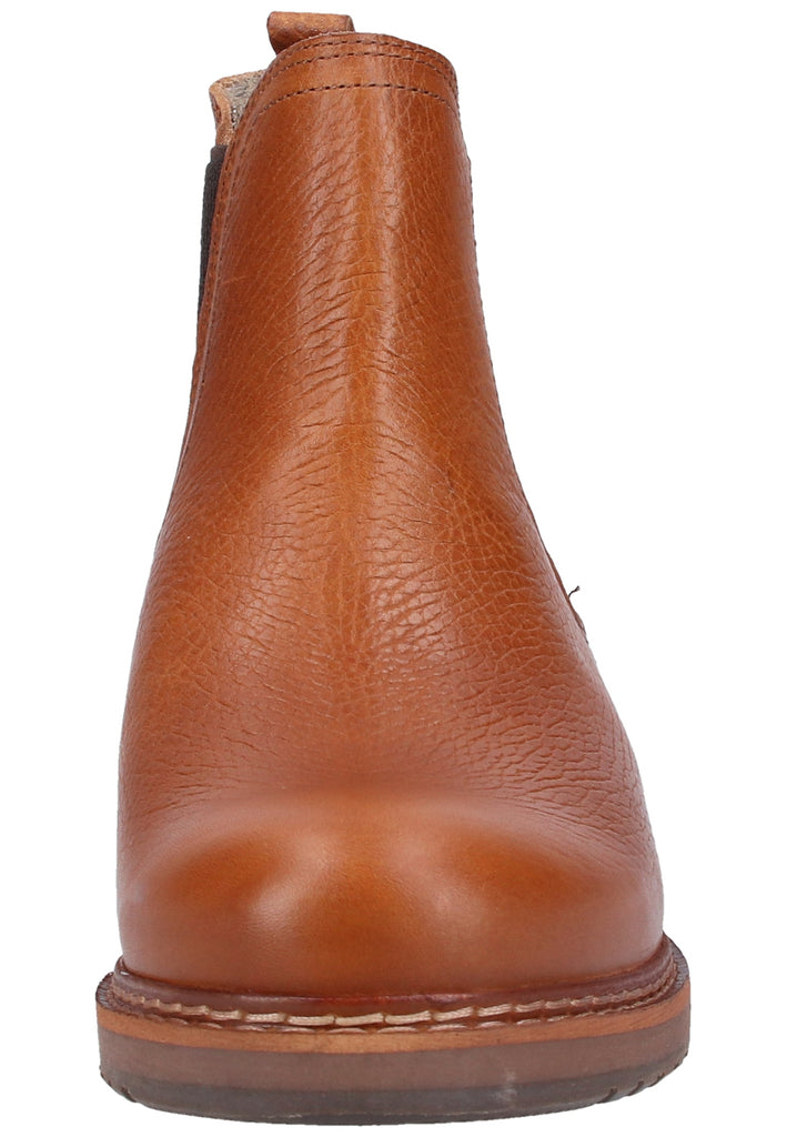 Bullboxer Stiefelette Leder/Textil Cognac