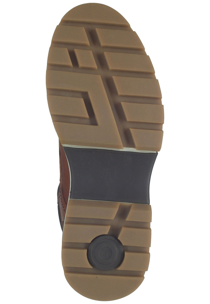 Bullboxer Stiefelette Leder/Textil Cognac Warmfutter