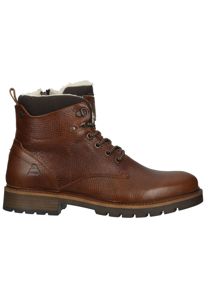 Bullboxer Stiefelette Leder/Textil Cognac Warmfutter