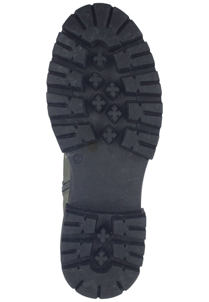 Bullboxer Stiefelette Leder/Textil Grün