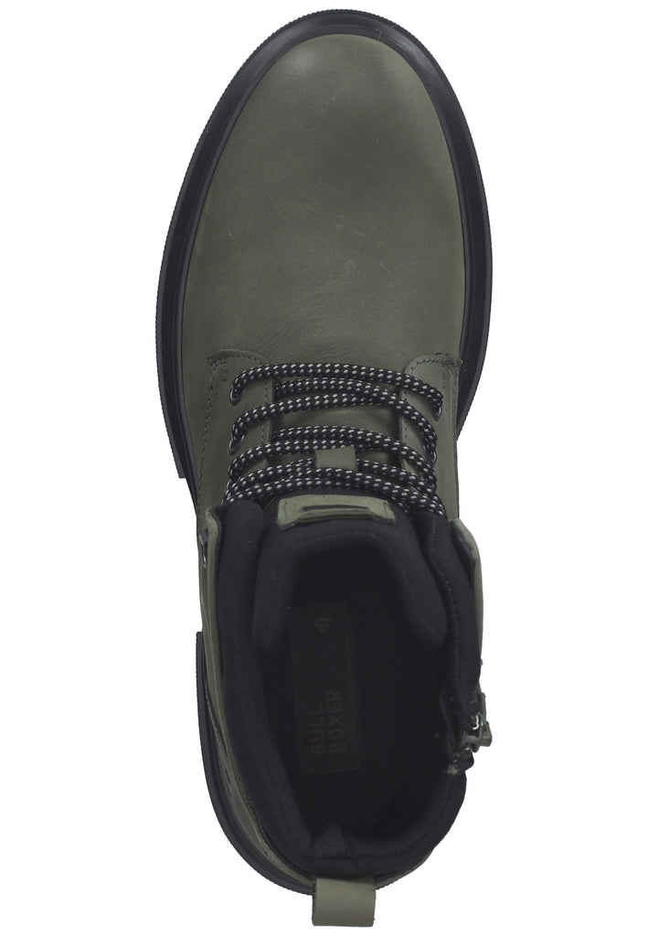 Bullboxer Stiefelette Leder/Textil Grün