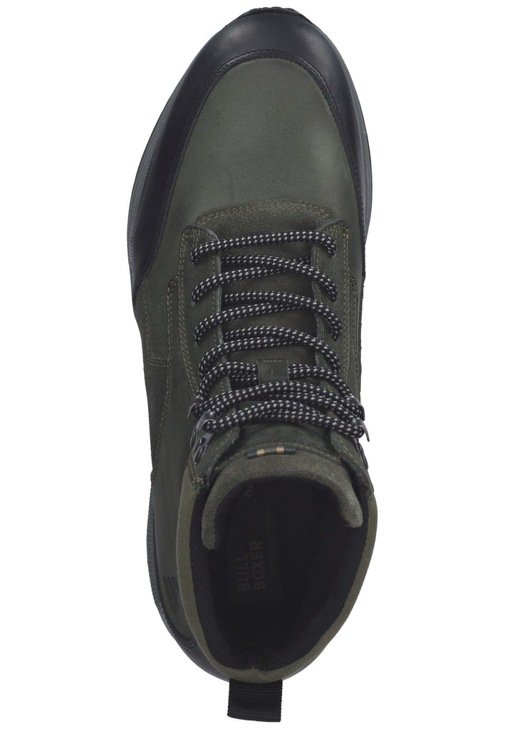 Bullboxer Stiefelette Leder/Textil Grün