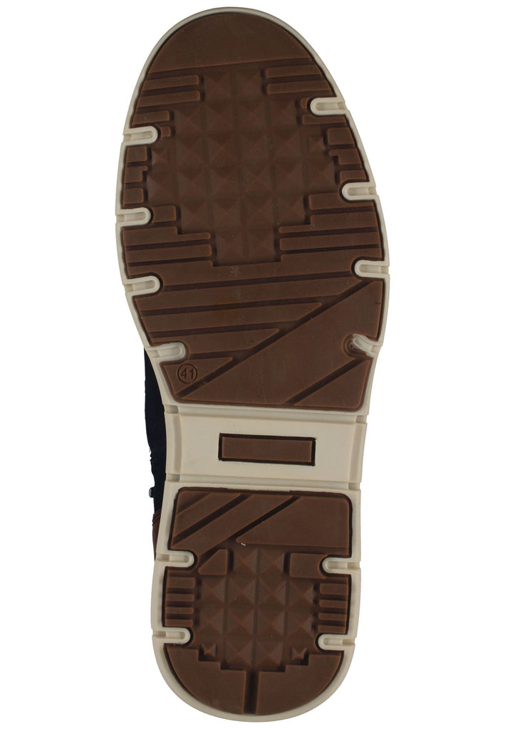 Bullboxer Stiefelette Leder/Textil Navy