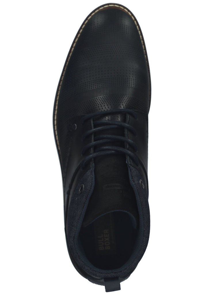 Bullboxer Stiefelette Leder/Textil Navy