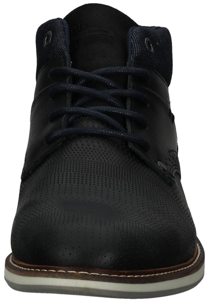 Bullboxer Stiefelette Leder/Textil Navy