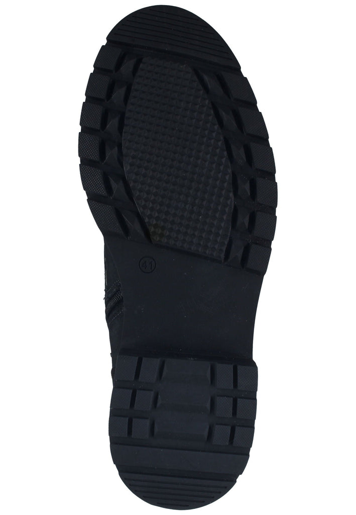 Bullboxer Stiefelette Leder/Textil Navy/Schwarz