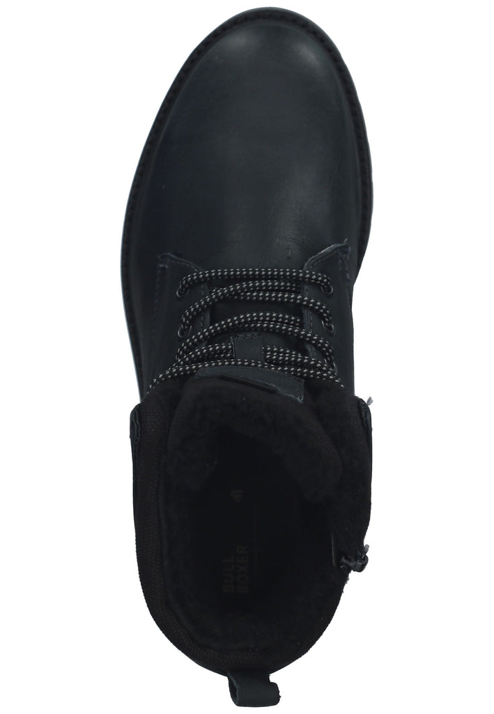 Bullboxer Stiefelette Leder/Textil Navy/Schwarz