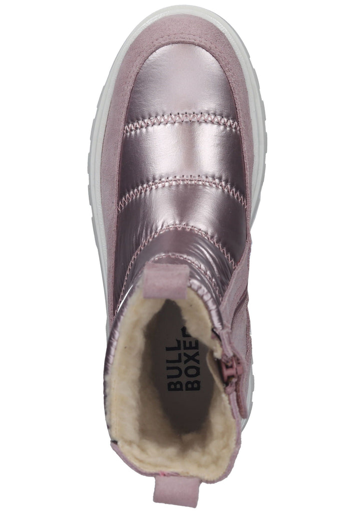 Bullboxer Stiefelette Leder/Textil Pink Warmfutter