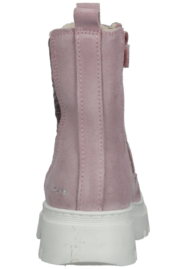 Bullboxer Stiefelette Leder/Textil Pink Warmfutter