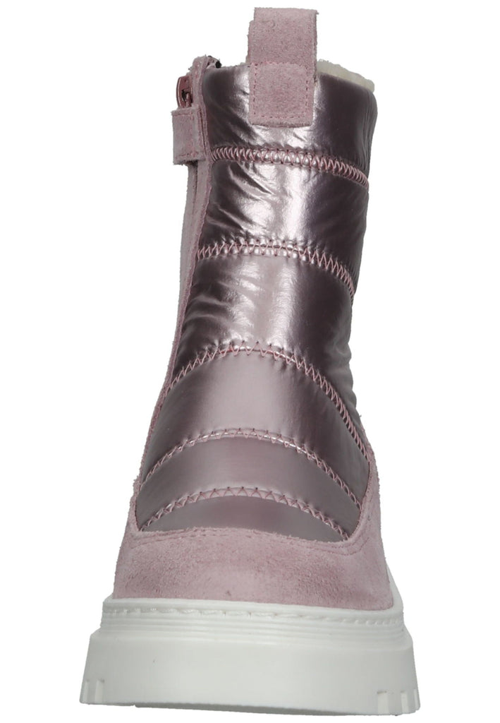 Bullboxer Stiefelette Leder/Textil Pink Warmfutter