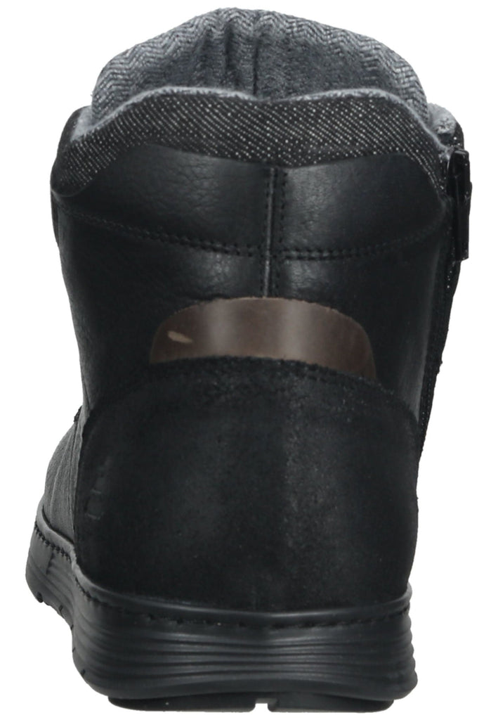 Bullboxer Stiefelette Leder/Textil Schwarz