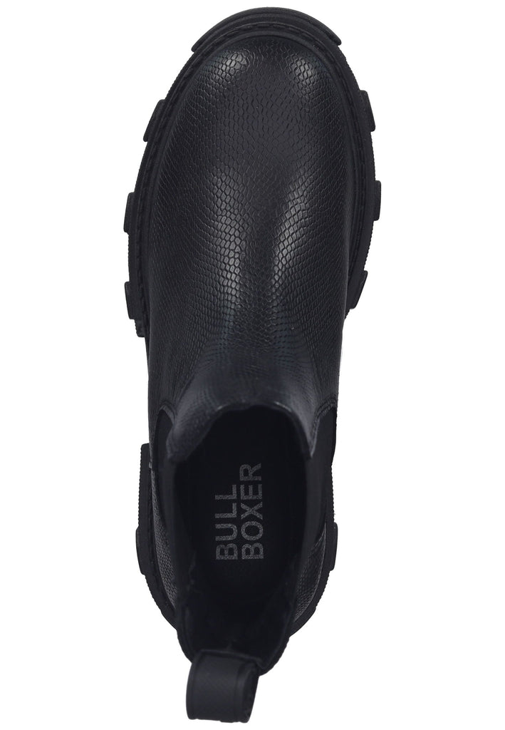 Bullboxer Stiefelette Leder/Textil Schwarz