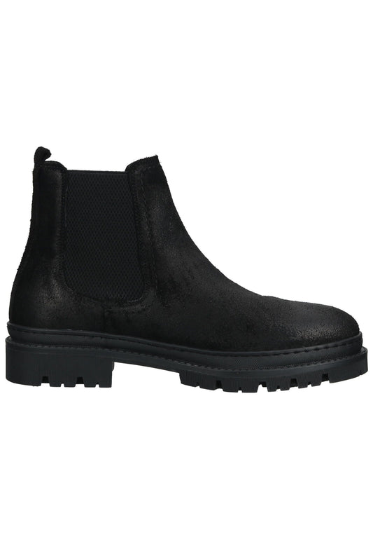 Bullboxer Stiefelette Leder/Textil Schwarz