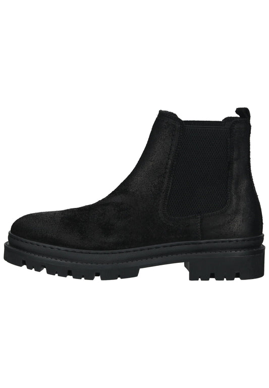 Bullboxer Stiefelette Leder/Textil Schwarz