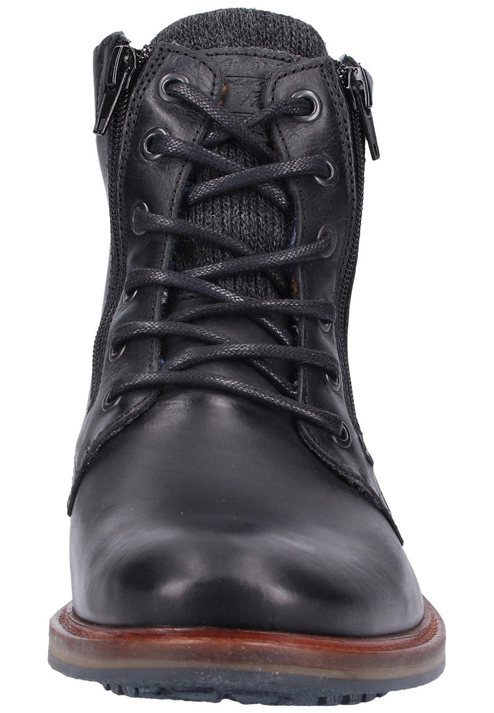 Bullboxer Stiefelette Leder/Textil Schwarz