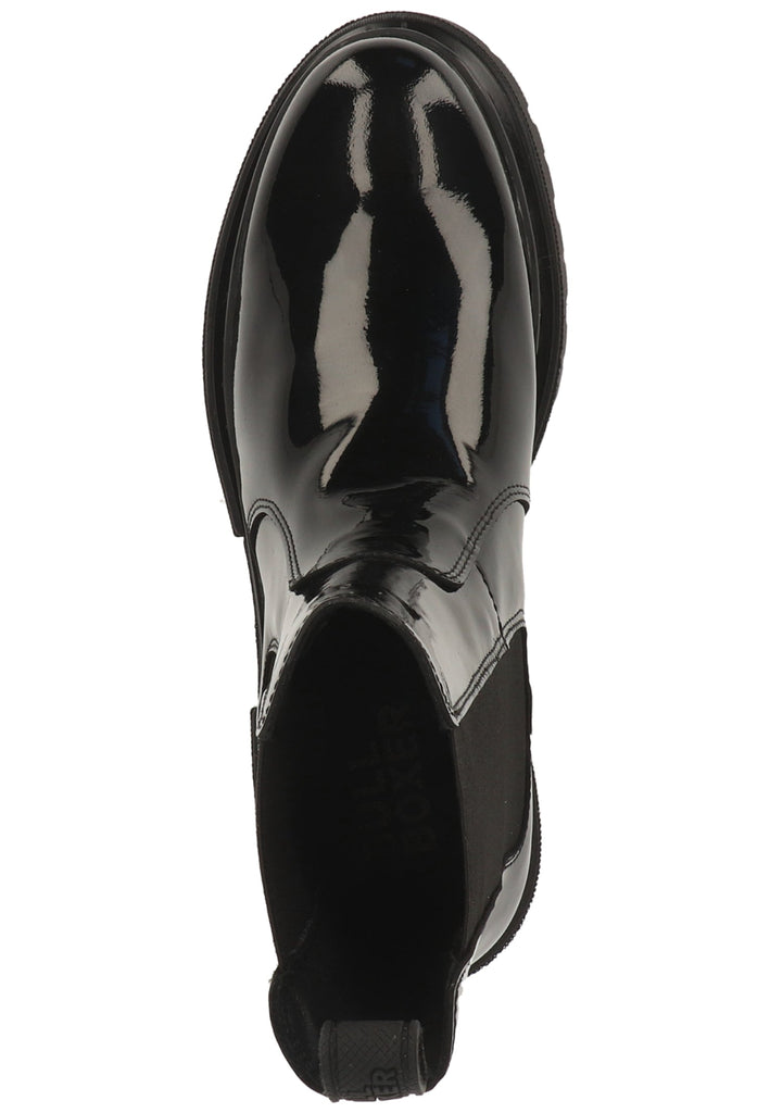 Bullboxer Stiefelette Leder/Textil Schwarz Lack