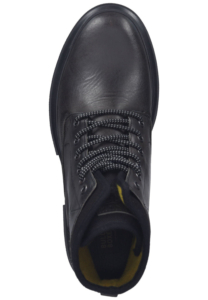 Bullboxer Stiefelette Leder/Textil Schwarz Warmfutter