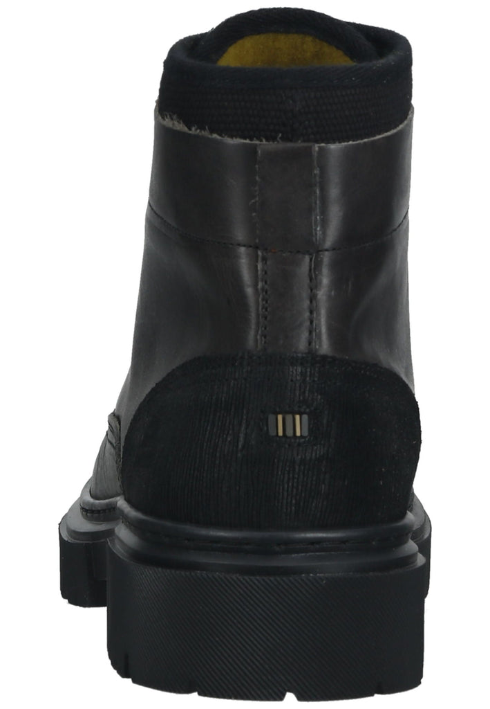 Bullboxer Stiefelette Leder/Textil Schwarz Warmfutter