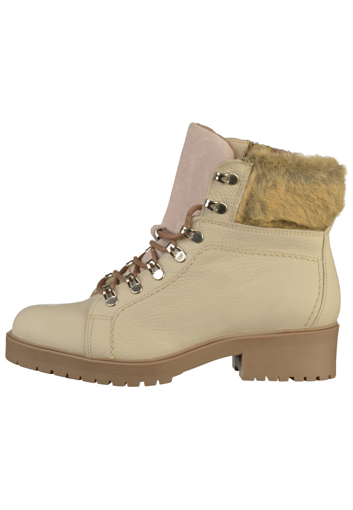 Bullboxer Stiefelette Leder Weiß