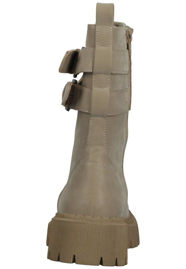 Bullboxer Stiefelette Lederimitat Beige