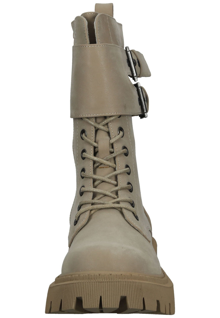 Bullboxer Stiefelette Lederimitat Beige