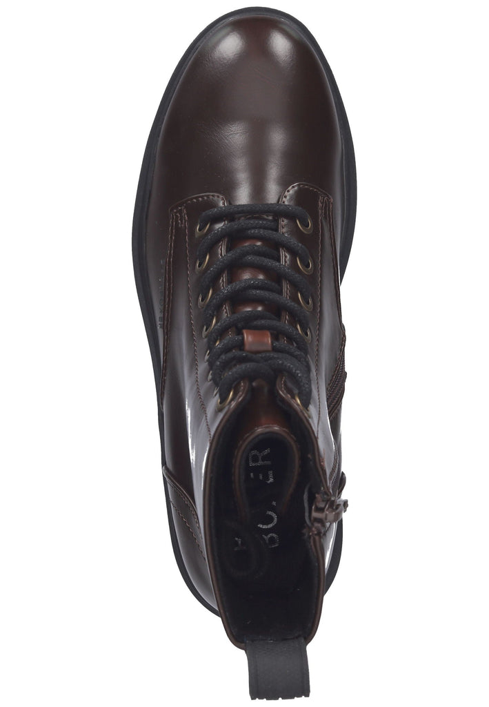 Bullboxer Stiefelette Lederimitat Braun