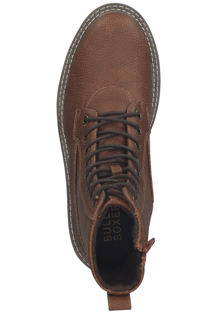 Bullboxer Stiefelette Lederimitat Braun