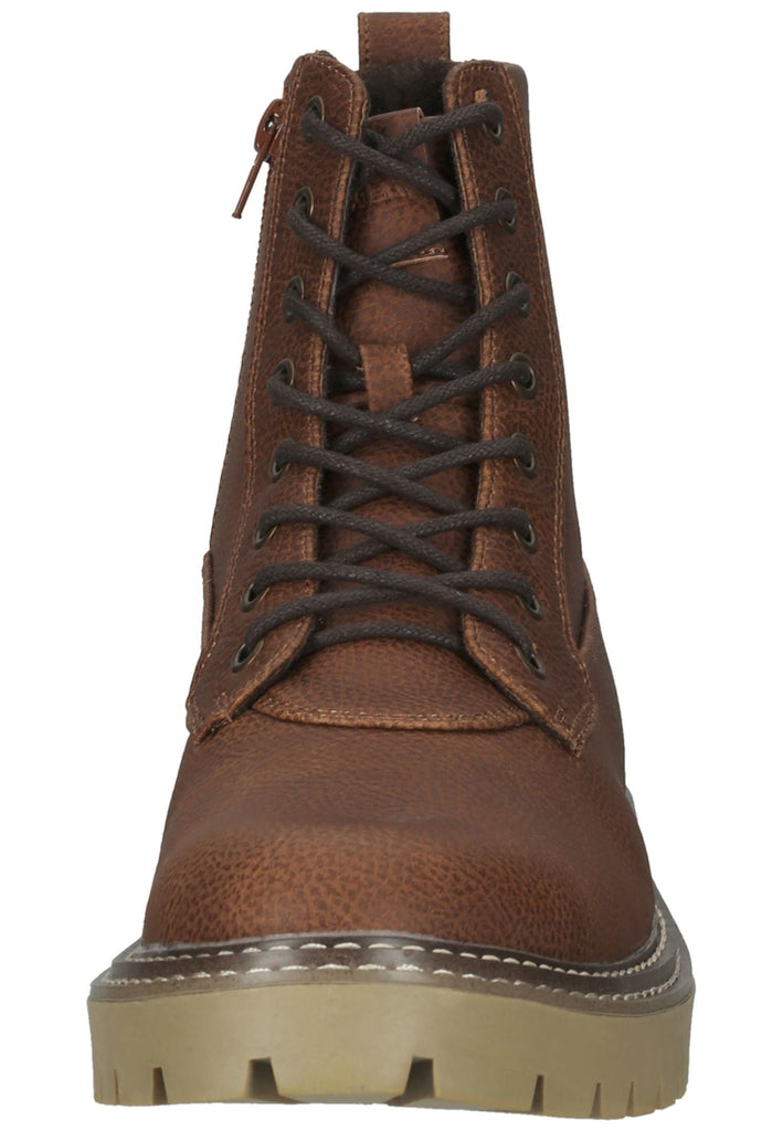 Bullboxer Stiefelette Lederimitat Braun