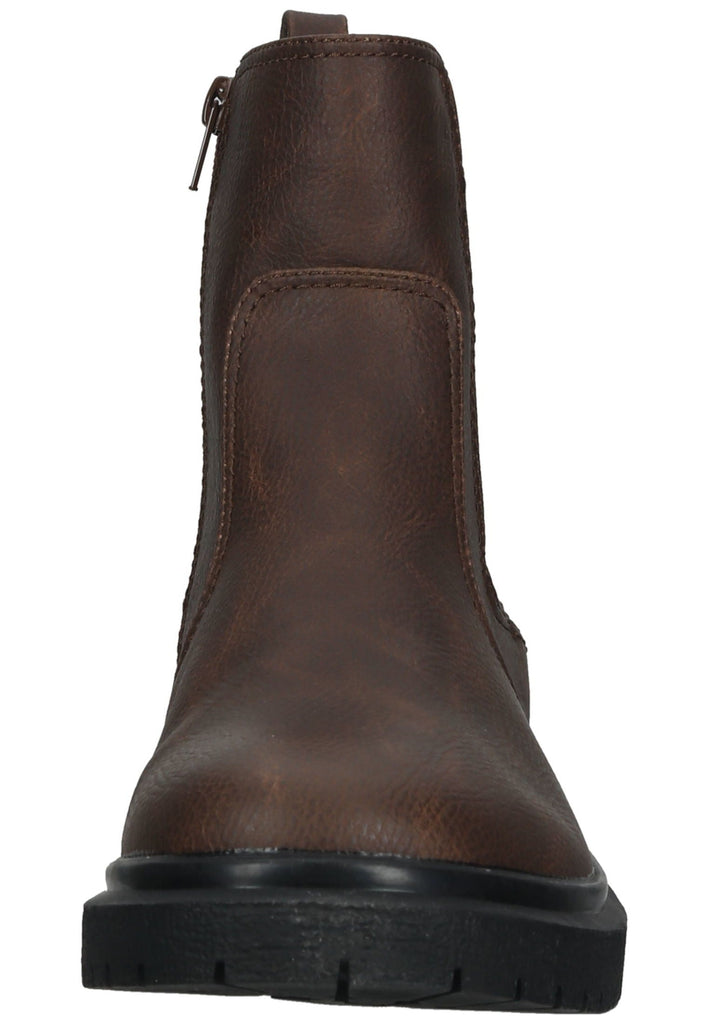 Bullboxer Stiefelette Lederimitat Braun