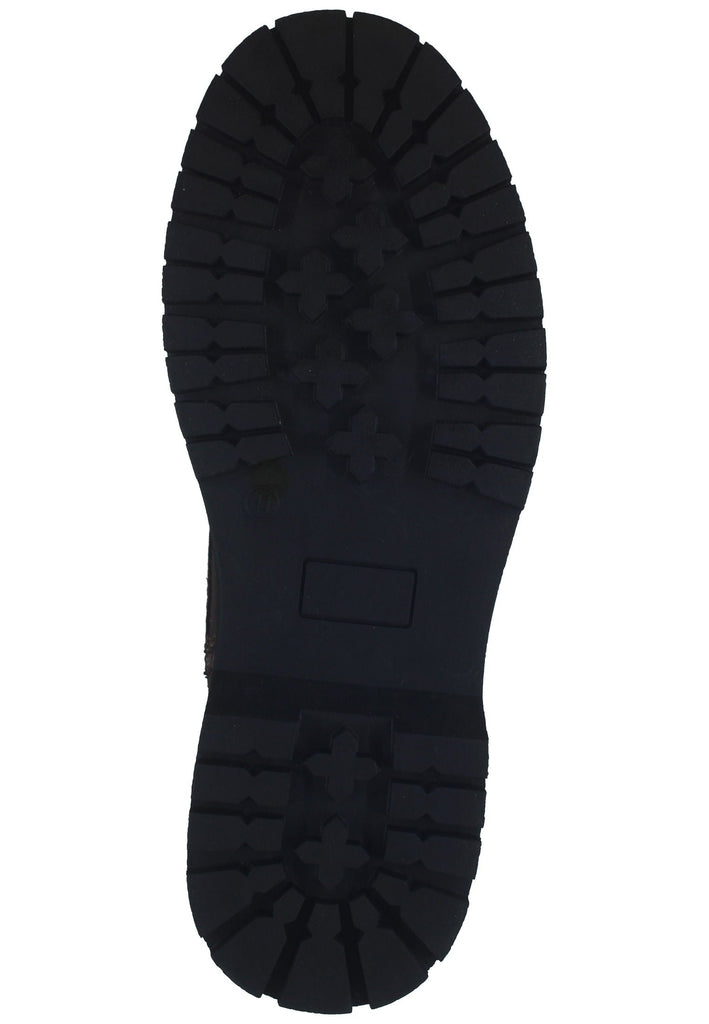 Bullboxer Stiefelette Lederimitat Dunkelbraun