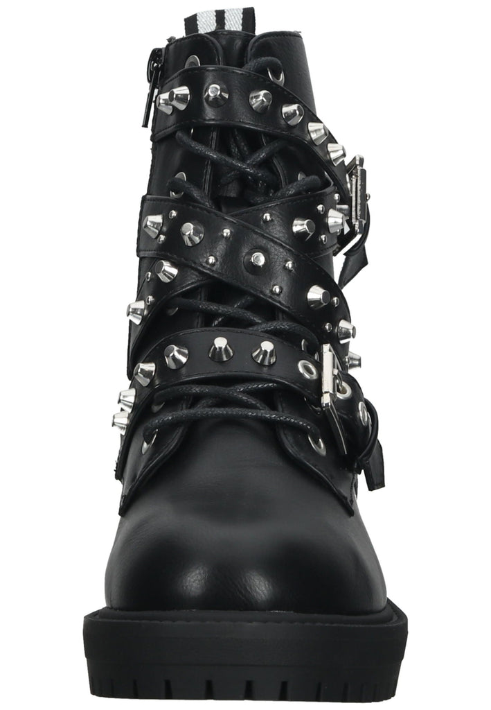 Bullboxer Stiefelette Lederimitat Schwarz