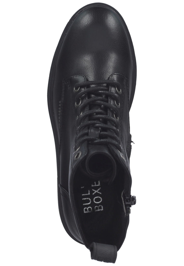 Bullboxer Stiefelette Lederimitat Schwarz