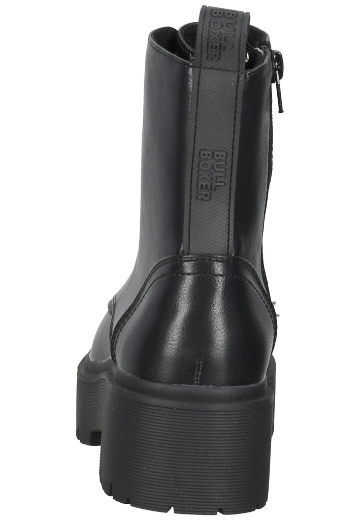 Bullboxer Stiefelette Lederimitat Schwarz