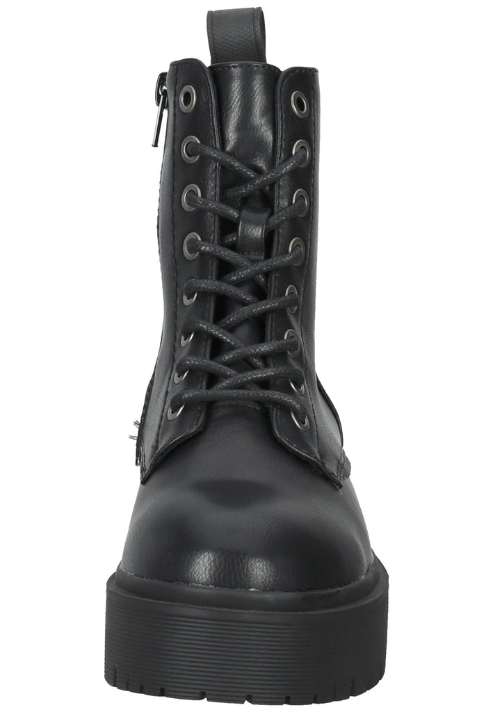 Bullboxer Stiefelette Lederimitat Schwarz