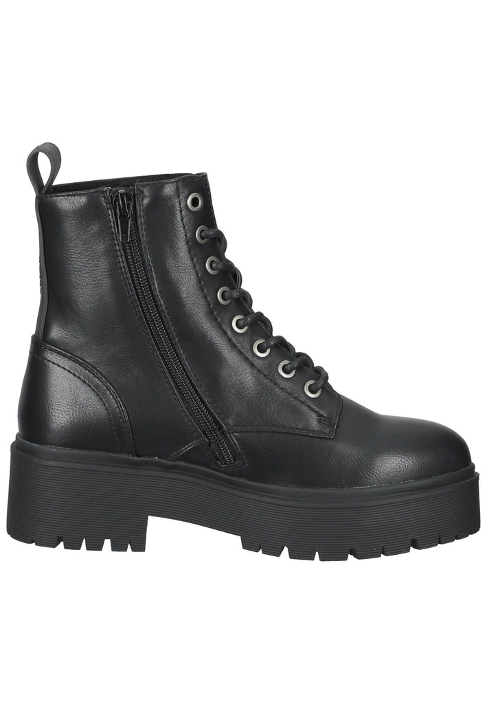 Bullboxer Stiefelette Lederimitat Schwarz
