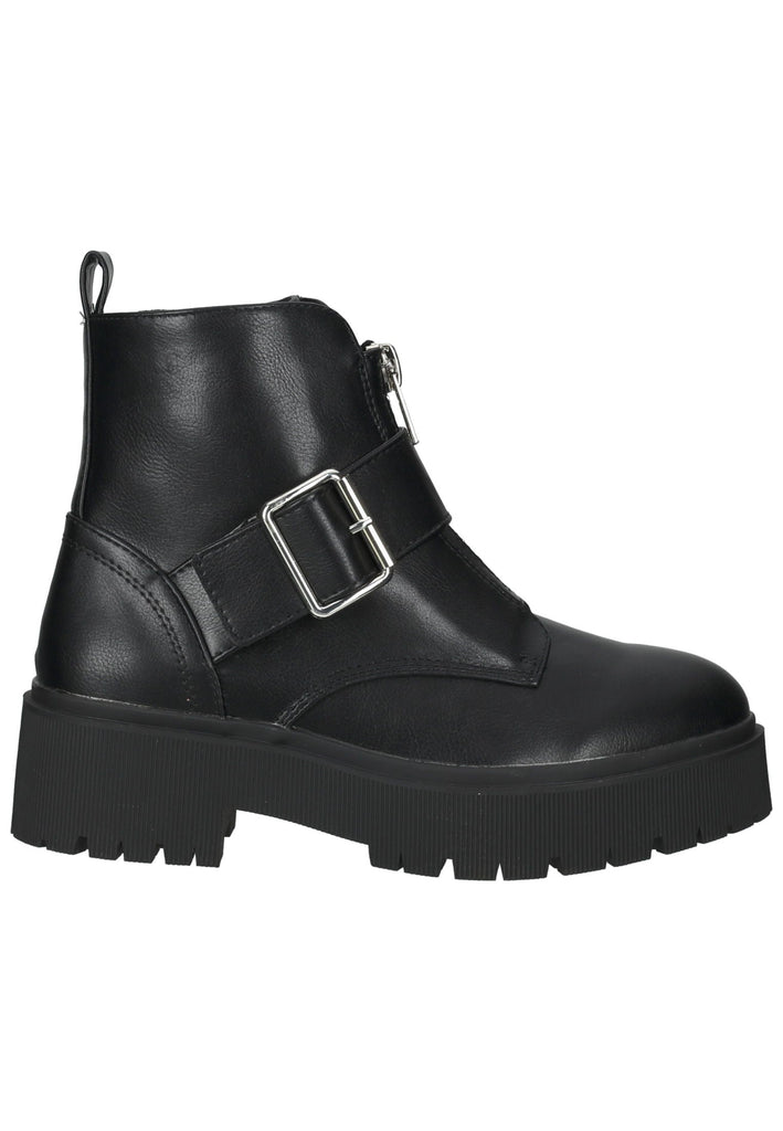 Bullboxer Stiefelette Lederimitat Schwarz