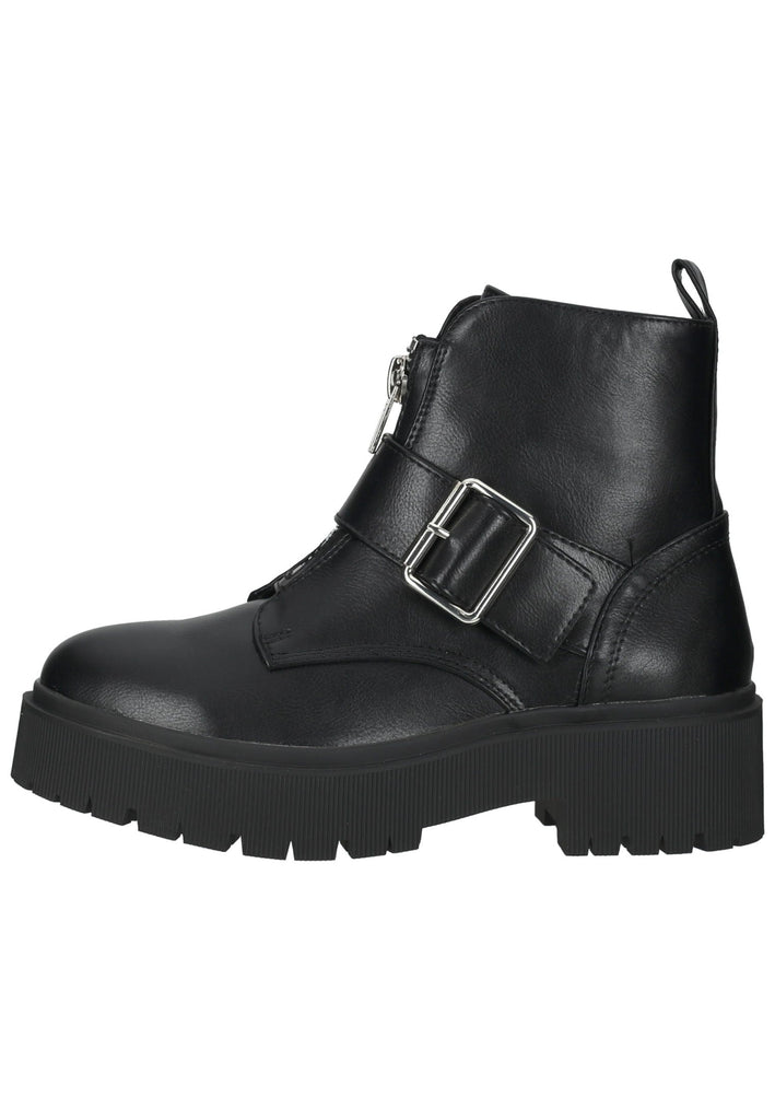 Bullboxer Stiefelette Lederimitat Schwarz