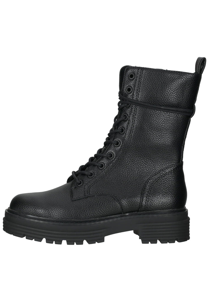 Bullboxer Stiefelette Lederimitat Schwarz