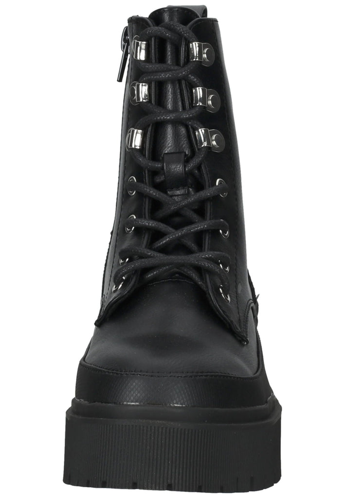 Bullboxer Stiefelette Lederimitat Schwarz