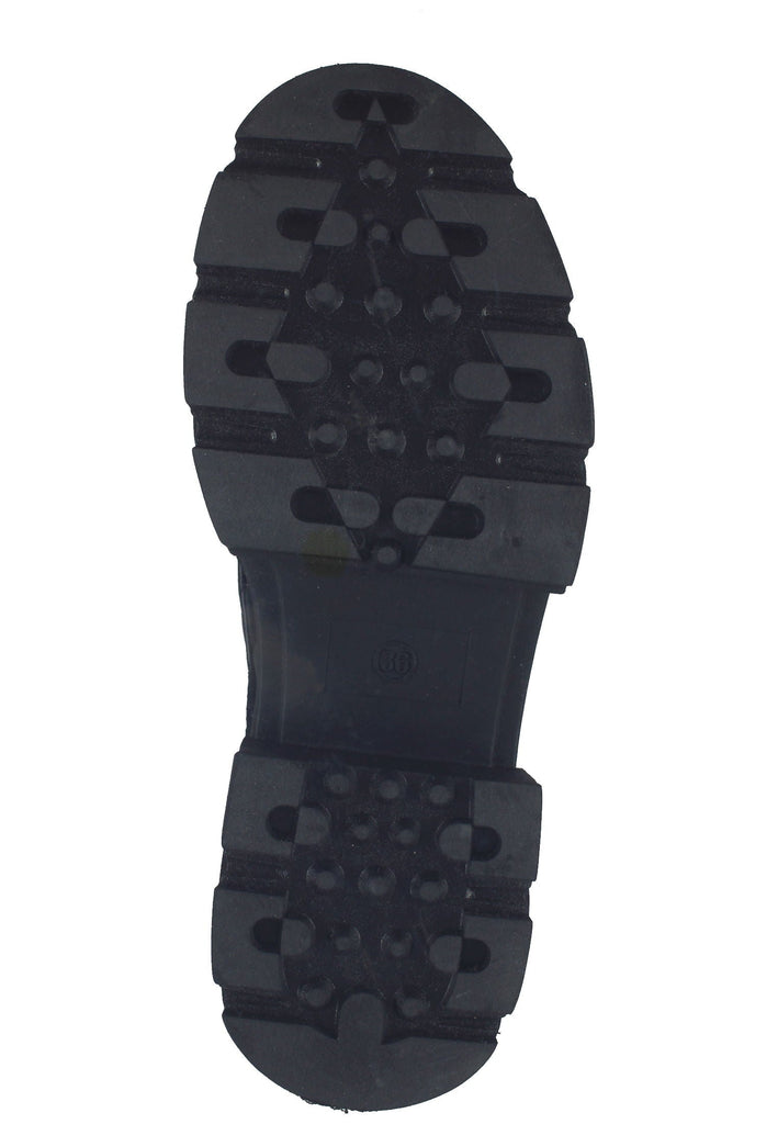 Bullboxer Stiefelette Lederimitat Schwarz